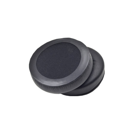 Náhradní Náušníky pro JBL Synchros E50BT, Paměťová pěna + PU kůže, Černé, 1 pár
