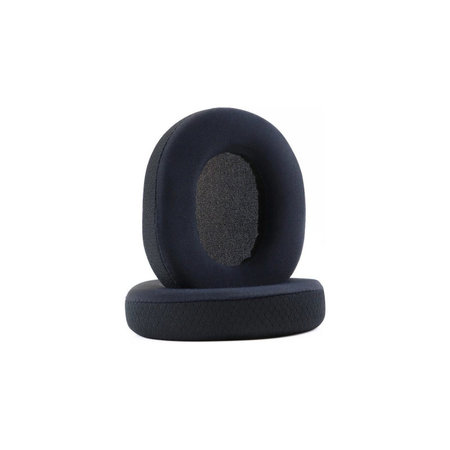 Náhradní Náušníky pro Steelseries Arctics 1, 3, 5, 7, 9 Pro, Paměťová pěna + Textil, Černé, Chladivý gel, 1 pár