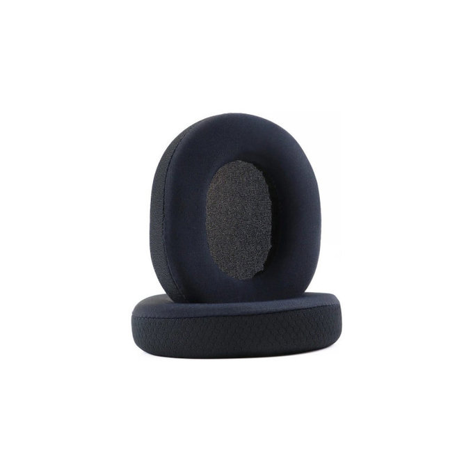 Náhradní Náušníky pro Steelseries Arctics 1, 3, 5, 7, 9 Pro, Paměťová pěna + Textil, Černé, Chladivý gel, 1 pár