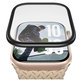 Tvrzené sklo UWF METALLIC pro Apple Watch 11/10 46 mm, Černá, PanzerGlass
