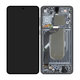 Samsung Galaxy S25 Edge - LCD Displej + Dotykové Sklo + Rám (Titanium Jetblack) - GH82-37224C Genuine Service Pack