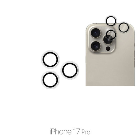 FixPremium Glass - Tvrzené Sklo Zadní Kamery bez Rámu pro iPhone 17 Pro