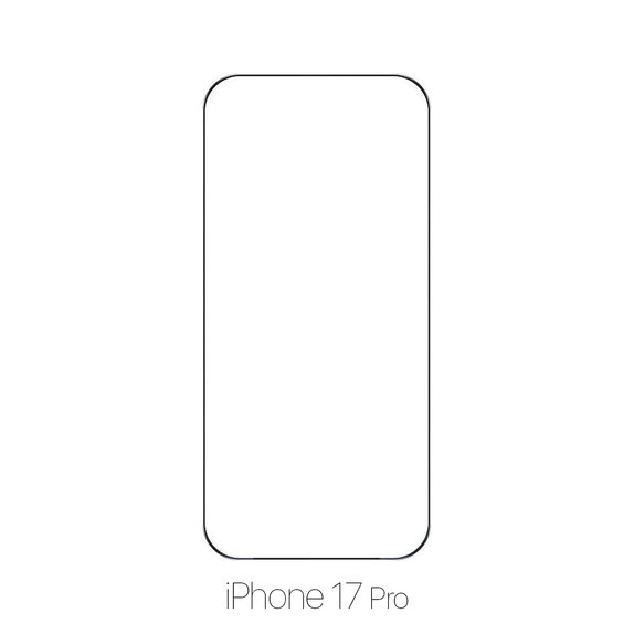 FixPremium FullCover Glass - Tvrzené Sklo pro iPhone 17 Pro