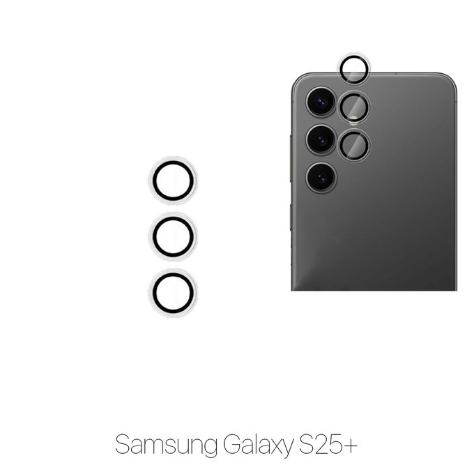 FixPremium Glass - Tvrzené Sklo Zadní Kamery bez Rámu pro Samsung S25+