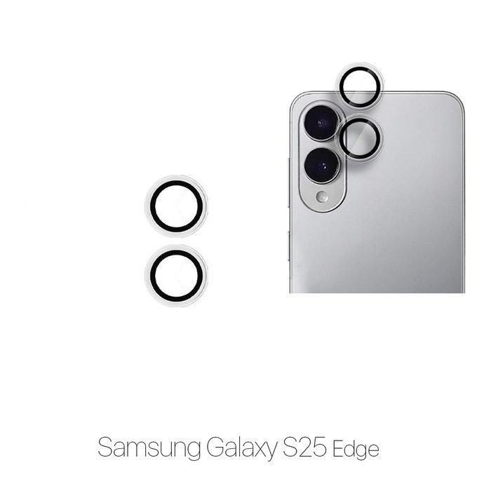 FixPremium Glass - Tvrzené Sklo Zadní Kamery bez Rámu pro Samsung S25 Edge