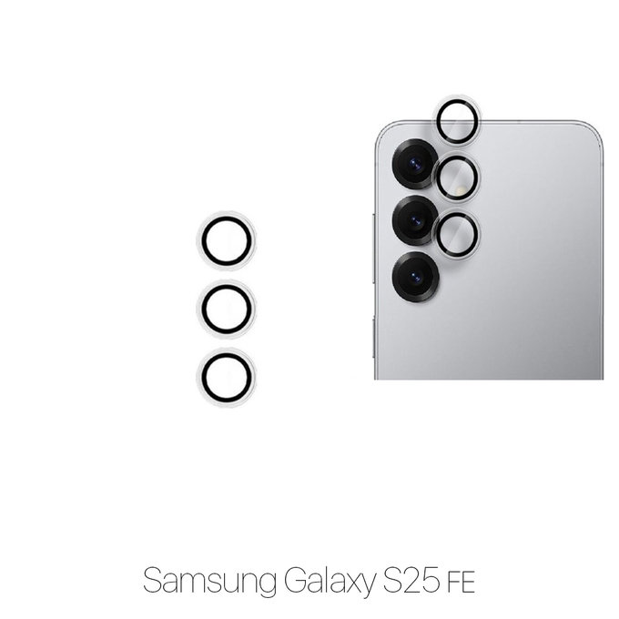 FixPremium Glass - Tvrzené Sklo Zadní Kamery bez Rámu pro Samsung S25 FE