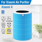 Xiaomi Mi Mijia Air Purifier 4 - HEPA filtr (Antibakteriální) (Modrá)