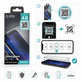 Univerzální tvrzené sklo Omniglass G, Černá, SBS