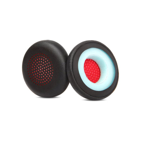 Náhradní Náušníky pro Poly Blackwire 5200, Voyager 5200, Paměťová pěna + PU kůže, Černé, 1 pár