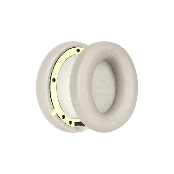 Náhradní Náušníky pro Beats Studio Pro, Paměťová pěna + PU kůže, Šedé, 1 pár