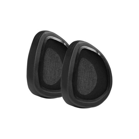 Náhradní Náušníky pro Asus ROG Delta, Delta S, Paměťová pěna + PU kůže, Černé, 1 pár