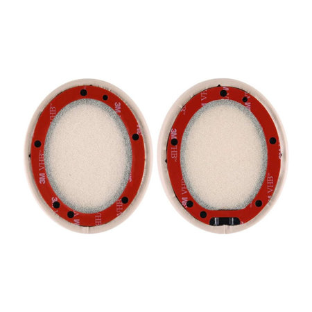 Náhradní Náušníky pro Beats Studio 2.0 a 3.0, Paměťová pěna + PU kůže, Béžové, 1 pár