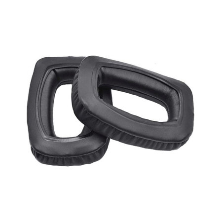 Náhradní Náušníky pro Beyerdynamic DT 100, DT 150, DT 190, Paměťová pěna + PU kůže, Černé, 1 pár