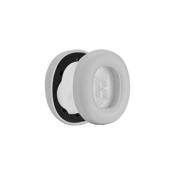 Náhradní Náušníky pro JBL E65BTNC, Duet NC, Live 650BTNC, Live 660NC, Paměťová pěna + PU kůže, Šedé, 1 pár