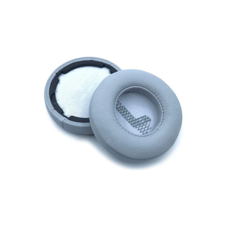 Náhradní Náušníky pro JBL Live 400BT, 460NC, Paměťová pěna + PU kůže, Šedé, 1 pár