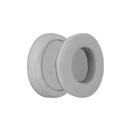 Náhradní Náušníky pro Razer Nari a Kraken, Paměťová pěna + PU kůže + Neopren, Šedé, 1 pár