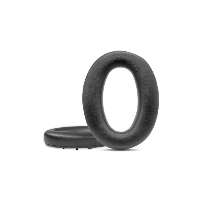 Náhradní Náušníky pro Sony MDR-1000X, WH-1000XM2, Paměťová pěna + PU kůže, Černé, 1 pár