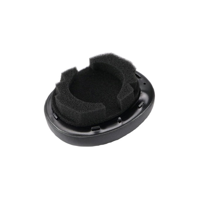 Náhradní Náušníky pro Sony MDR-1000X, WH-1000XM2, Paměťová pěna + PU kůže, Černé, 1 pár