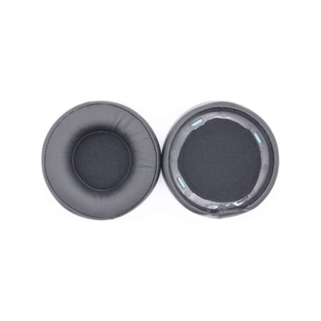 Náhradní Náušníky pro SteelSeries Siberia 650, Paměťová pěna + PU kůže, Černé, 1 pár