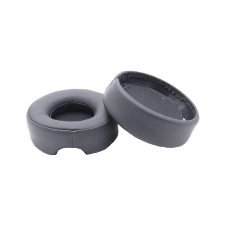 Náhradní Náušníky pro SteelSeries Siberia 650, Paměťová pěna + PU kůže, Černé, 1 pár