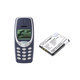 Baterie pro Nokia 3310, 3330, 1220, 1260, 3560, 5510, 6650, 6800, BLC-2, Li-ion, 3.7V, 1100mAh, HQ