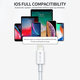 Lightning / USB-C kabel Smart, PD 20W, 1m, bílá, Devia