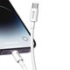 Lightning / USB-C kabel Smart, PD 27W, 2m, bílá, Devia