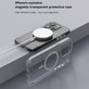 Pouzdro Elemental s MagSafe pro iPhone 15, Transparentní, Devia