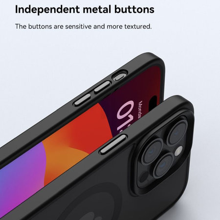 Pouzdro Pino s MagSafe pro iPhone 15 Plus, černá, Devia