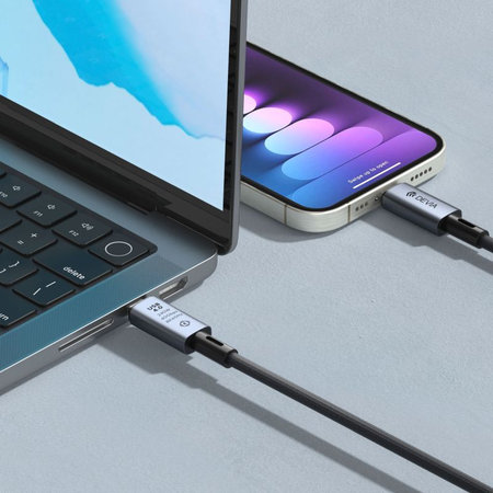 USB-C / USB-C kabel Extreme Speed, 240W, 8K 60Hz, 1m, černá, Devia