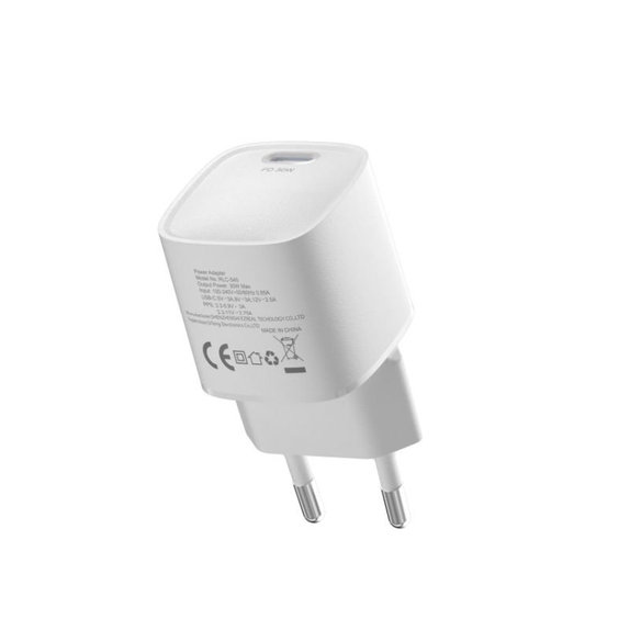 Nabíjecí adaptér Mini USB-C, PD 30W, bílá, Devia