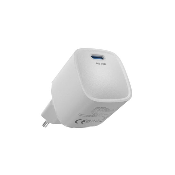 Nabíjecí adaptér Mini USB-C, PD 30W, bílá, Devia