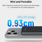 MagSafe Powerbanka Extreme Speed Mini s displejem, PD 20W, 5000mAh, Space Grey, Devia