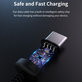 USB / USB-C kabel Gracious, 2.1A, 2m, černá, Devia