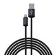 Lightning / USB kabel Gracious, 2,4A, 1m, černá, Devia