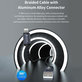 Lightning / USB kabel Gracious, 2,4A, 1m, černá, Devia