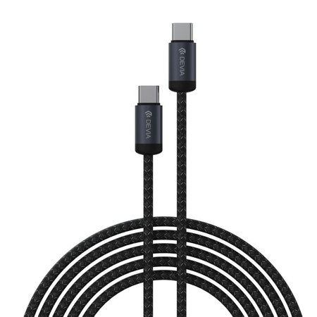 USB-C / USB-C kabel Gracious, PD 60W, 2m, černá, Devia