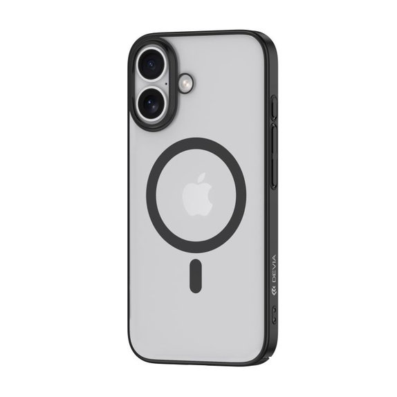 Pouzdro Glimmer s MagSafe pro iPhone 16, černá, Devia