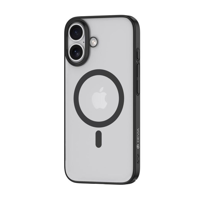 Pouzdro Glimmer s MagSafe pro iPhone 16, černá, Devia