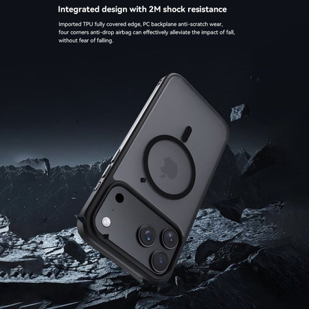 Pouzdro Pino s MagSafe pro iPhone 17, černá, Devia