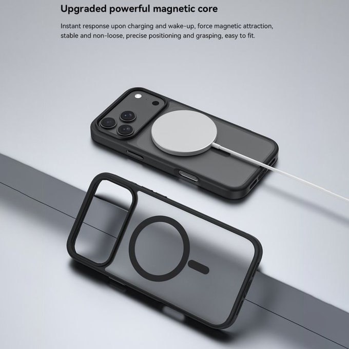 Pouzdro Pino s MagSafe pro iPhone 17 Pro, černá, Devia