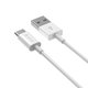 USB / USB-C kabel Smart, 2.1A, 1m, bílá, Devia