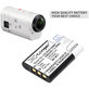 Baterie pro Sony HDR-AZ1, 640mAh, Li-Ion, 3.7V, NP-BY1, HQ