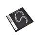 Baterie pro Aligator S4000 Duo, 1200mAh, Li-Ion, 3.7V, AS4000BAL, HQ