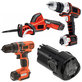 Baterie pro Black & Decker EGBL108, BDCDMT112, 2500mAh, Li-Ion, 12V, LBXR12, BL1310, BL1510, LB12, HQ