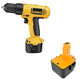 Baterie pro Dewalt DCD940B2, DCD910KX, 1500mAh, Ni-MH, 12V, DC9071, DE9074, HQ
