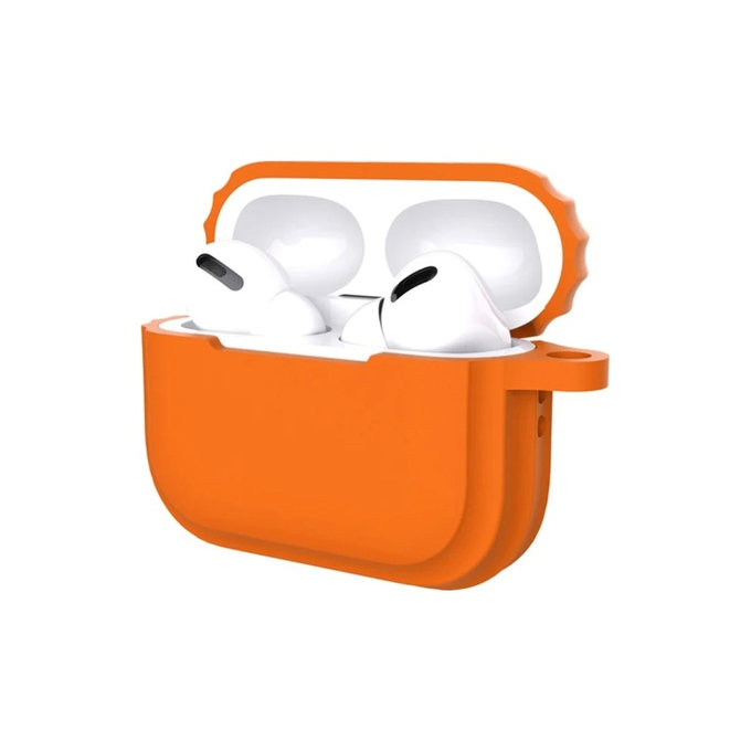Silikonové pouzdro pro AirPods Pro, oranžové