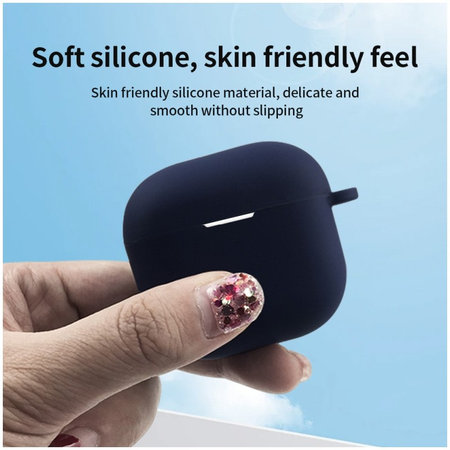 Silikonové pouzdro pro AirPods 4, oranžové