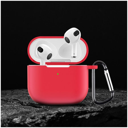 Silikonové pouzdro pro AirPods 4, oranžové