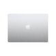 LCD displej pro MacBook Air 13", A3113 (2024), s předním sklem a krytem, Silver, 661-40279, Genuine Apple